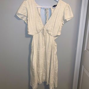 American Eagle poka dot dress